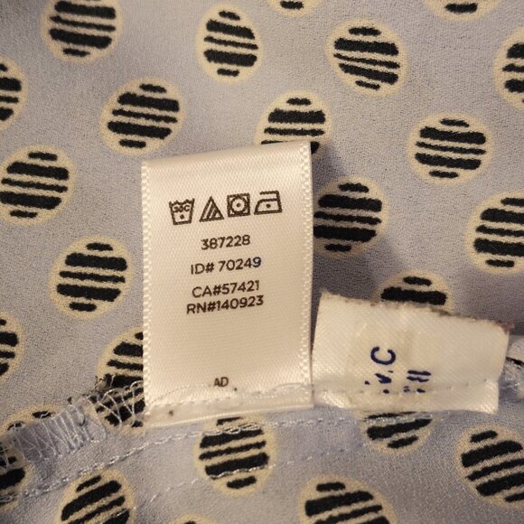 Anne Taylor Loft Petites Ladies Long Sleeve Blouse - Picture 6 of 8